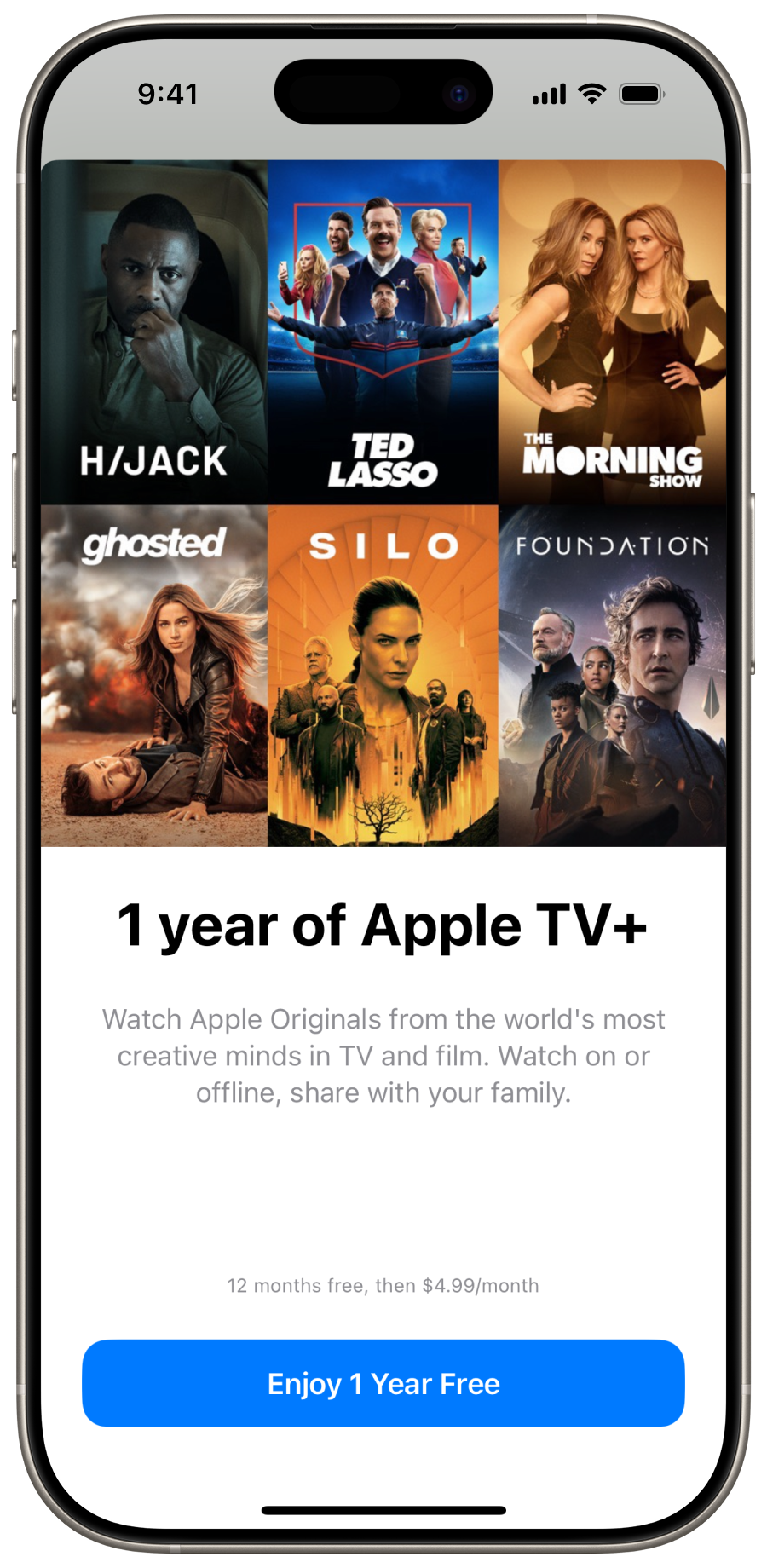 iOS TV OnBoarding View