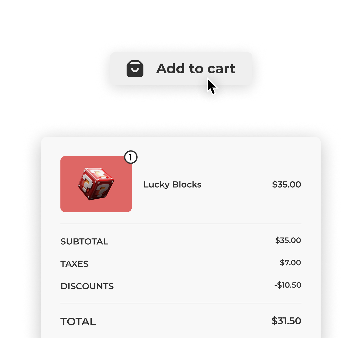 Paladium Store Cart Summary Component